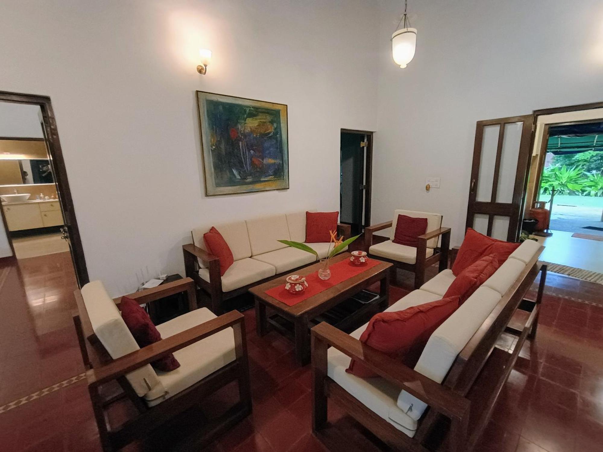 Banyan House - Luxurious 4 Bedroom Villa On One Acre, Near The Beach Nagaon  Exteriör bild